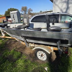 1974 Aluminum Gregor Boat