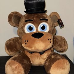 Five Nights at Freddy's 20” Giant Classic Freddy Bear Plush 2025 Jazwares NWT