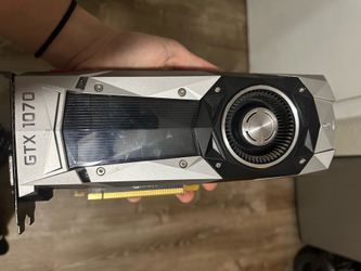 NVIDIA GeForce GTX 1070 Founders Edition SLI/CrossFire PCIe x16 Fan