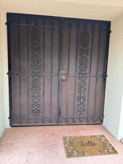 Steels doors