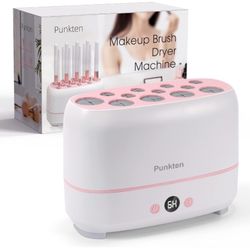 Makeup Brush Dryer Machine,Can Drying 12pcs Makeup Brushes,2pcs Sponges Or Powder Puff AT Once,Baked Slowly At Constant Temperature Without Hurti@A11