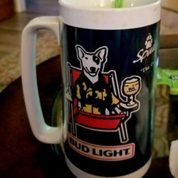 Spuds Mackenzie Bud Light Mug Vintage