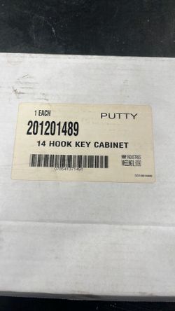 14 hook key cabinet