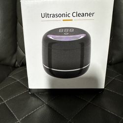 Ultrasonic Cleaner Black with Digital Display
