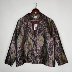 Chico’s Tapestry Jacket NEW