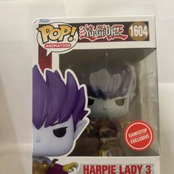 Funko Pop Yu-Gi-Oh Harpie Lady 3 #1604 GameStop Exclusive