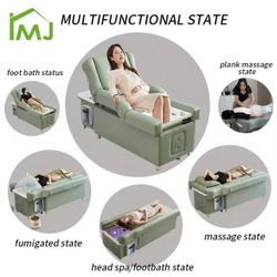 Head Spa / Shampoo & Pedicure Bed