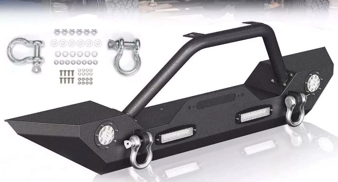07-22 Jeep Wrangler Front Bumper 