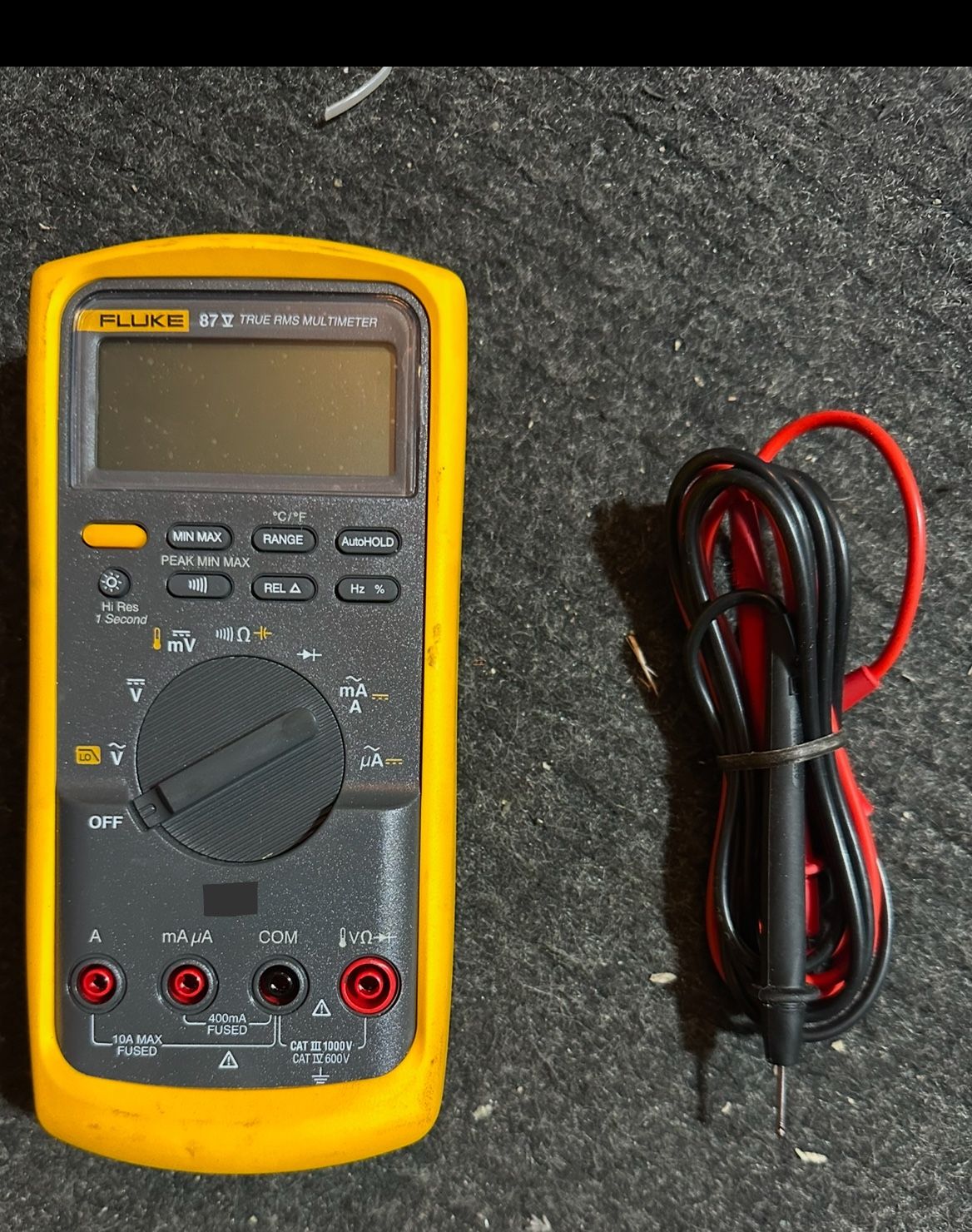 Fluke 87v Multimeter (No Box Available)