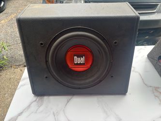 Dual Electronics ALB10 10-inch 300W Enclosed Powered Subwoofer