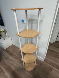 Corner Display Rack Multipurpose Shelving