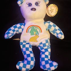 Wizard Of Oz Dorothy Celebrity Beanie Bear 1999