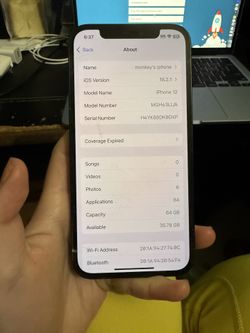 Apple iPhone 12 - 64 GB - Black Metro