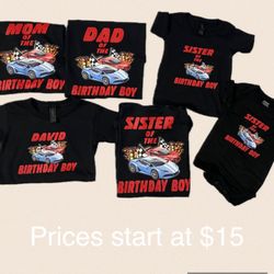 Family Personalized T Shirts