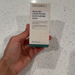Biossance - Squalane + Copper Peptide Rapid Plumping Serum 1.69oz