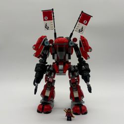 LEGO NINJAGO Movie Fire Mech 70615 Kai Minifigure 2017