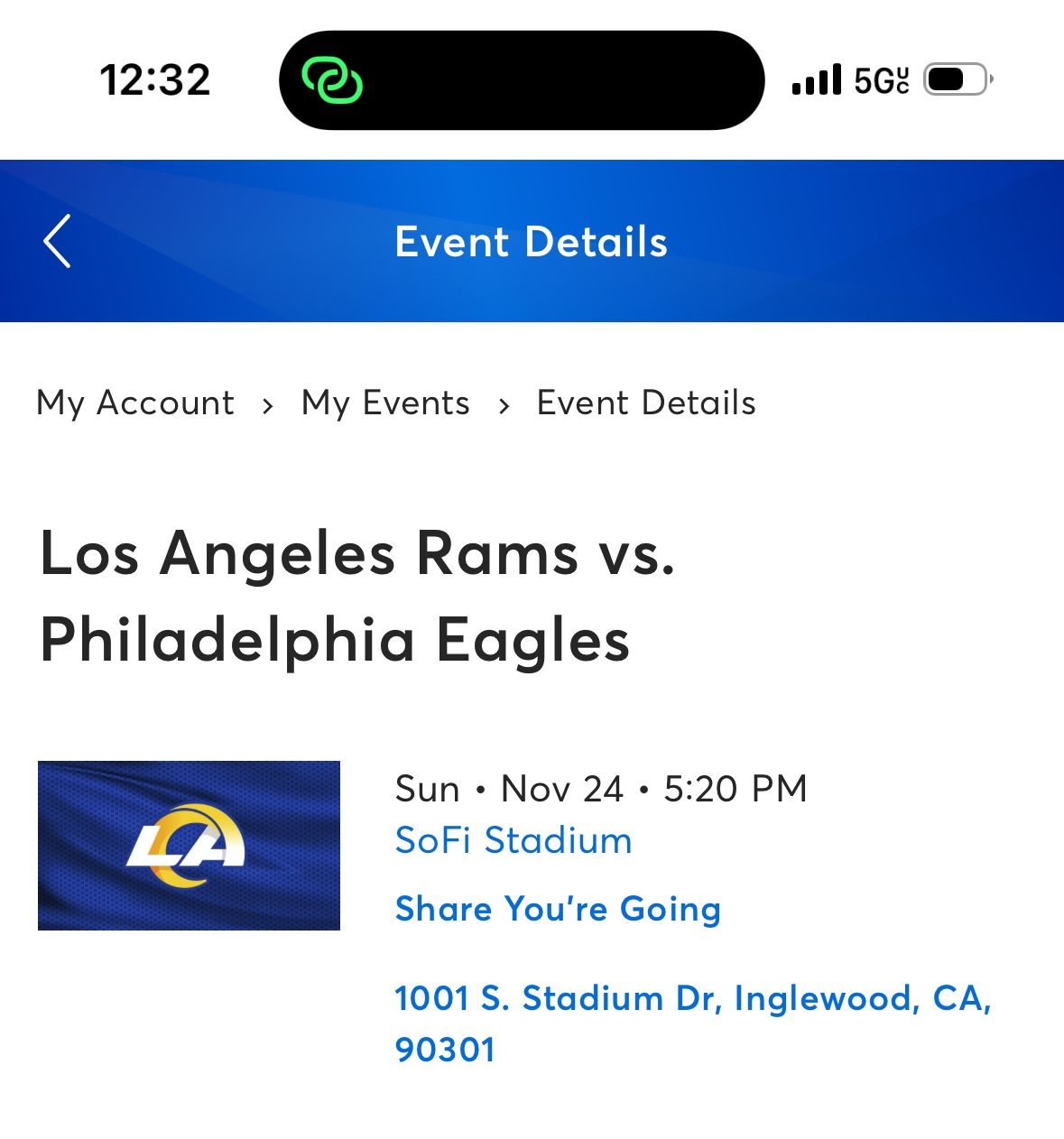 Rams Vs Eagles