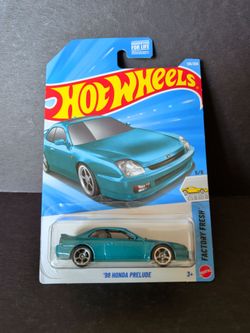 Hot Wheels Factory Fresh Teal Honda Prelude