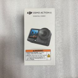 DJI Osmo Action 6 Essential Combo – Like New / Open Box
