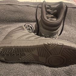 Adidas Hoops 3.0 Mid Black Size 10
