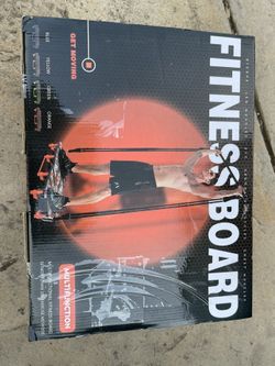 NEW Fitness Board Over 100 Exercises AB Board Push-up