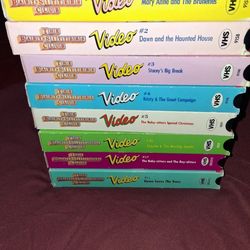 The Babysitters Club vhs