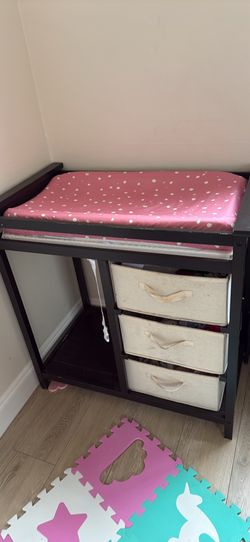 Cambiador Fe Bebé Con 3 Gavetas