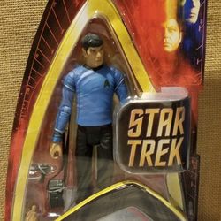 Art Asylum Star Trek 7" Commander Mr. Spock Action Figure Wave One