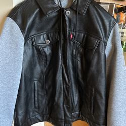 LEVIS Adult Large  Leather Jacket 