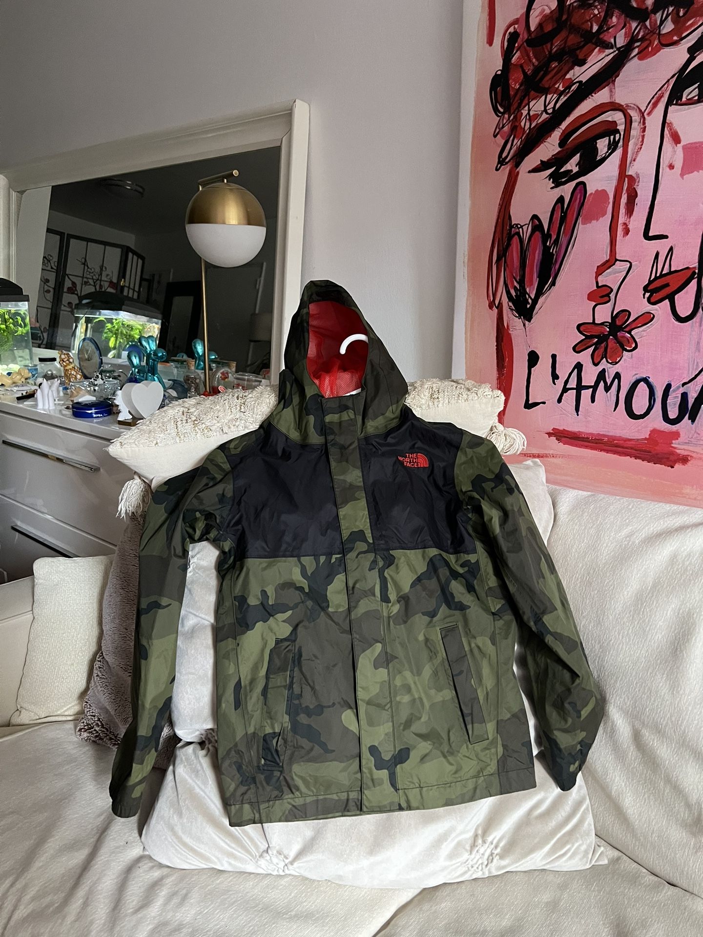 The North face Camo Dryvent Jacket 