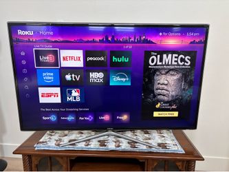 Samsung 55” Smart LED HDTV – Excellent Condition – Rarely Used