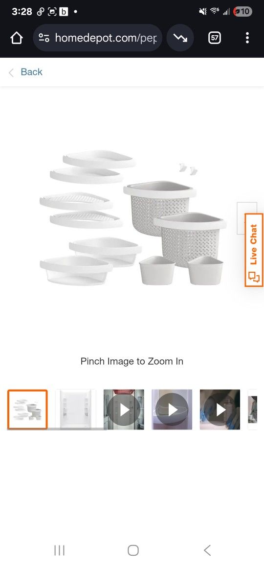 12 Piece Wall Mounted Shower Accessory Kit