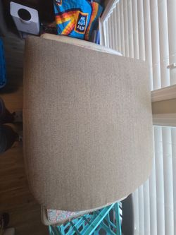 Beige Fabric Patio cushion