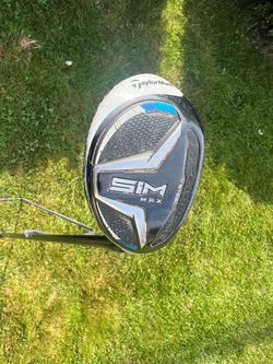 TAYLORMADE SIM MAX HYBRID 3 HYBRID 19° FUJIKURA VENTUS BLUE 6 GRAPHITE REGULAR RIGHT HANDED