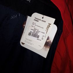 XL Brand New Red Hooded Marmot Tamarack Jacket