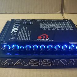 MASSIVE AUDIO 7 BAND EQUALIZER WITH 8V LINEDRIVE OUTPUT