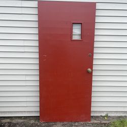 36” X 80” Wood Entry Door