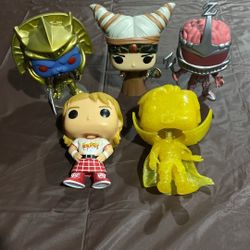 5 Loose Funko Pops