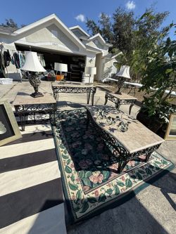 Living Room Table Set  4 PCs 