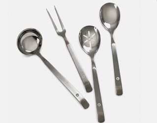 Stainless Steel Serving Utensil Set 4-Piece