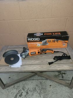 Ridged 7in Heavy Duty Grinder 15amp