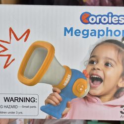 Megaphone SFXs plays music and records voice