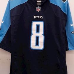 Nike NFL Titans #8 Marcus Marietta 2XL Jersey