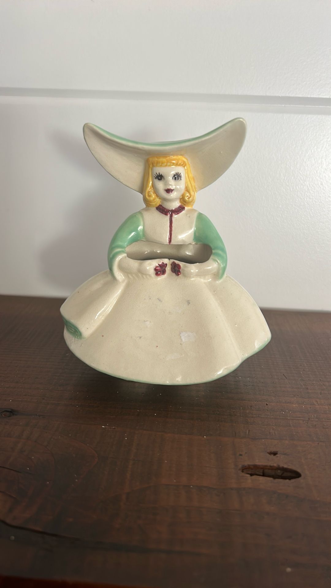 Vintage Dutch Girl Vase