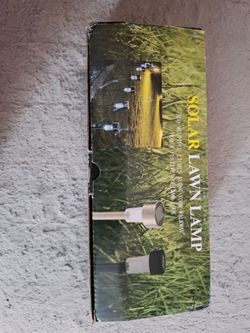 Solar Lawn Lamps
