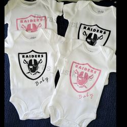 Raiders onesies