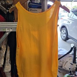 Bella+Canvas Gold Tank Tops – Size Medium – Factory Seconds (No Neck Label) – Great for Team Jerseys