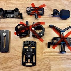 Multiple camera accessories. Smallrig, Tilta, Neewer