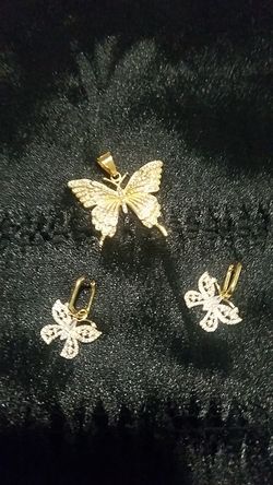 14 k Butterfly Set