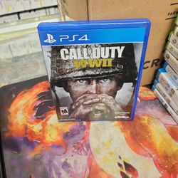 Call of Duty: WWII (Sony PlayStation 4, PS4, 2017) CIB Tested Working